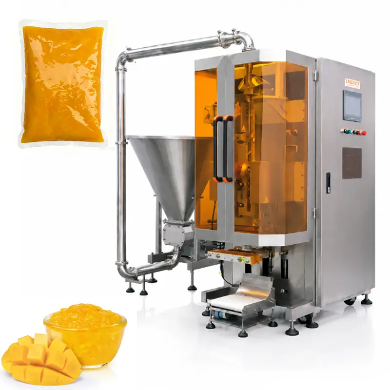 Automatic High Speed Vertical Packing Machine for Mango Jam 7