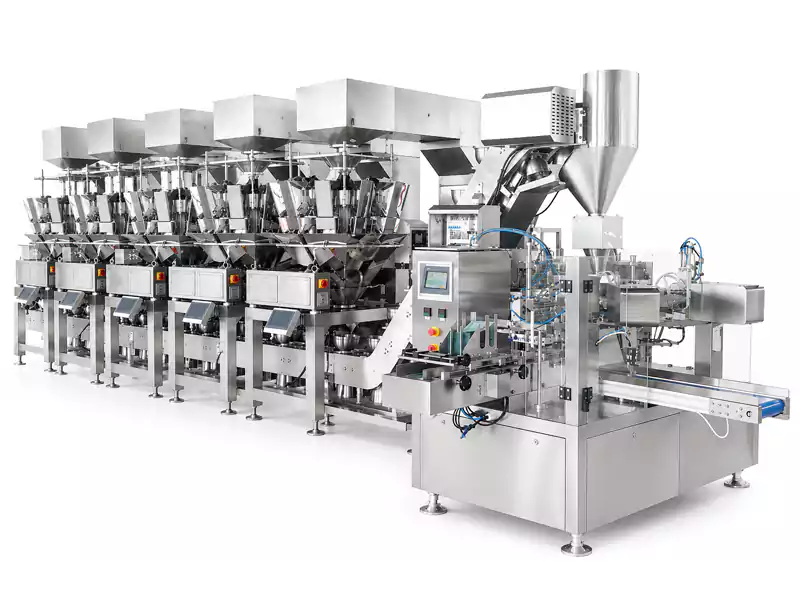 Automatic packaging line