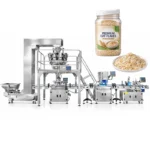 Fully Automatic Oatmeal Oats Jar Can Filling Capping Packing Machine