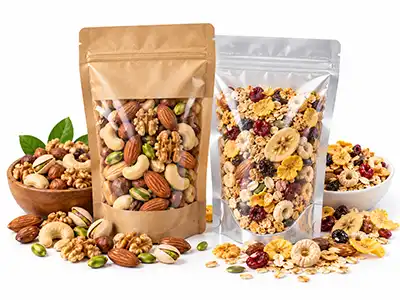 Mixed zipper pouch packaging