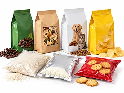 Pillow & gusset bags packaging