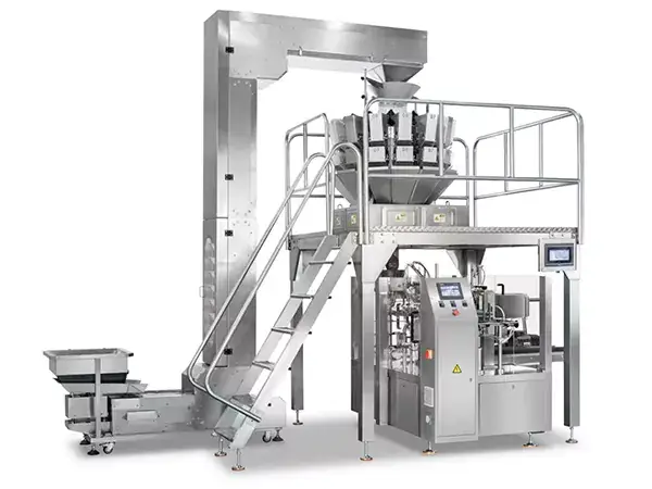 Premade pouch packaging machine