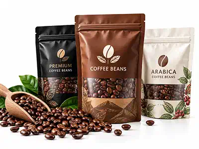 Stand up pouch coffee bag