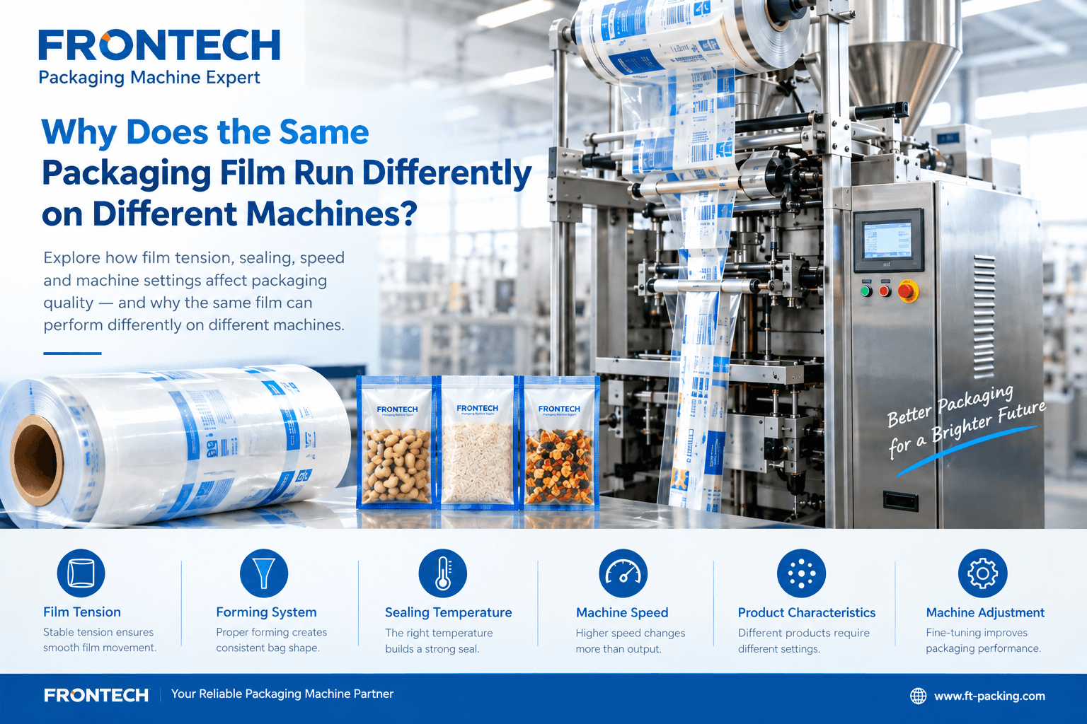 Why Does the Same Packaging Film Run Differently on Different Packaging Machines? 2 Why Does the Same Packaging Film Run Differently on Different Packaging Machines
